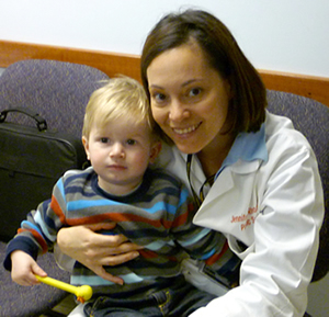 Keith, with Dr. Rhodes